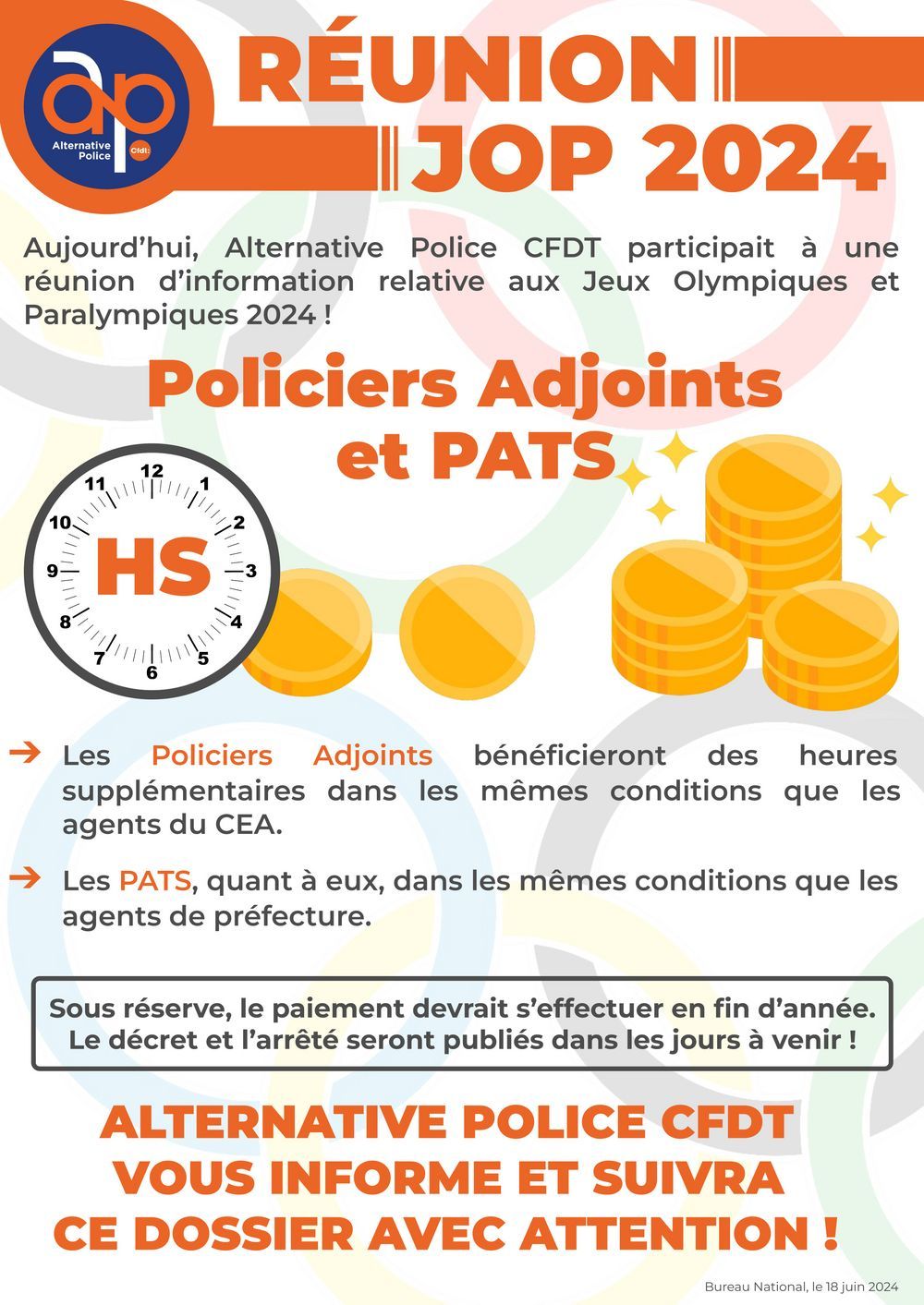 JOP 2024 HS Pour Les PA Et Les PATS Alternative Police